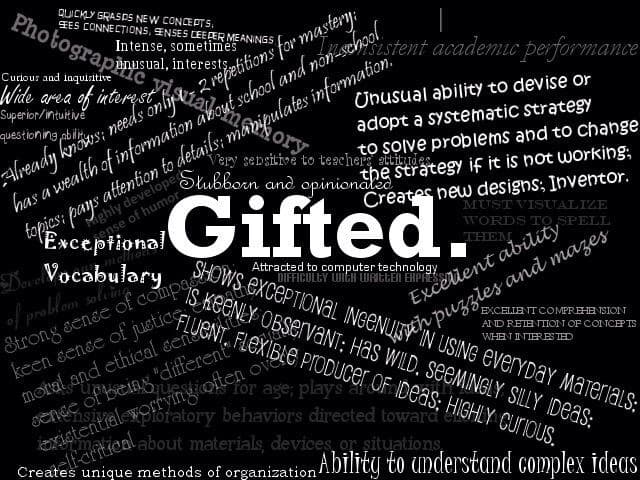 Therapy for intellectually gifted people